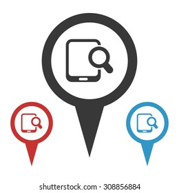 vector illustration of  seo modern icon