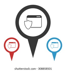 vector illustration of  seo modern icon