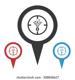 vector illustration of  seo modern icon