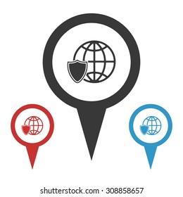 vector illustration of  seo modern icon