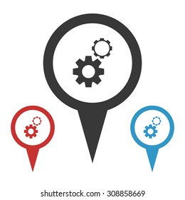 vector illustration of  seo modern icon