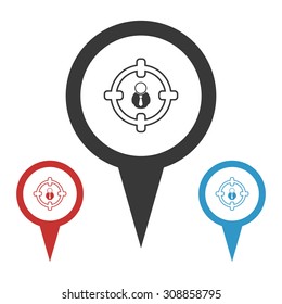 vector illustration of  seo modern icon