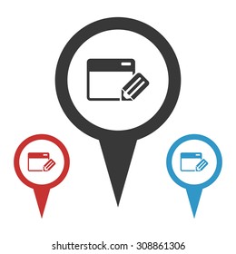 vector illustration of  seo modern icon