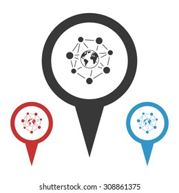vector illustration of  seo modern icon