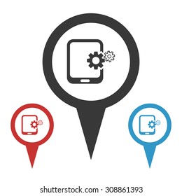 vector illustration of  seo modern icon