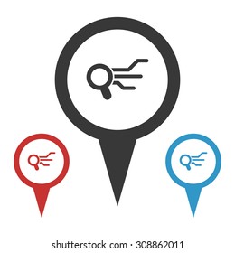 vector illustration of  seo modern icon