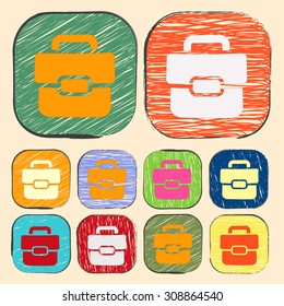 vector illustration of  seo modern icon