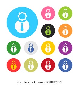 vector illustration of  seo modern icon