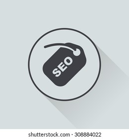 vector illustration of  seo modern icon