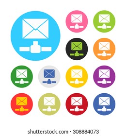 vector illustration of  seo modern icon