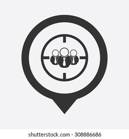 vector illustration of  seo modern icon