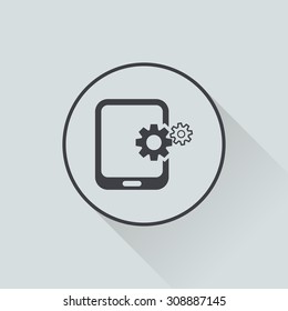 vector illustration of  seo modern icon