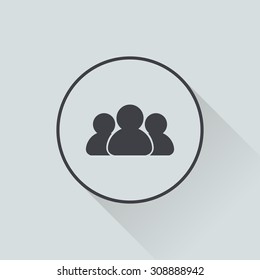 vector illustration of  seo modern icon