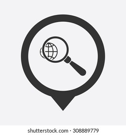 vector illustration of  seo modern icon