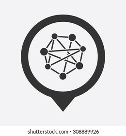 vector illustration of  seo modern icon