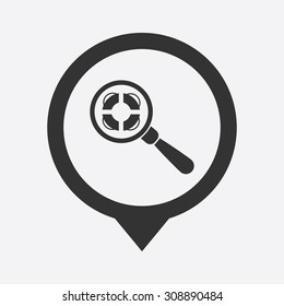 vector illustration of  seo modern icon