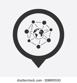 vector illustration of  seo modern icon