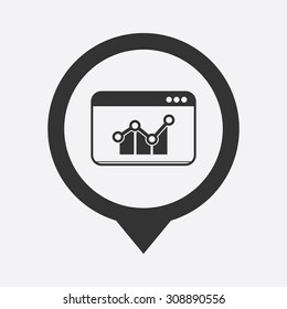 vector illustration of  seo modern icon