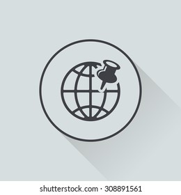 vector illustration of  seo modern icon