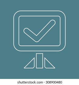 vector illustration of  seo modern icon