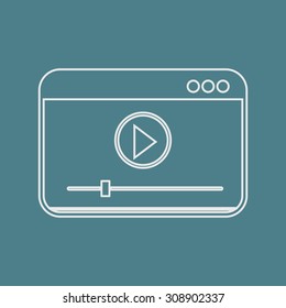 vector illustration of  seo modern icon