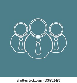 vector illustration of  seo modern icon