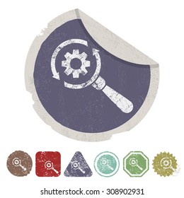 vector illustration of  seo modern icon