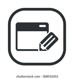 vector illustration of  seo modern icon