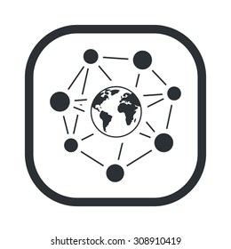 vector illustration of  seo modern icon