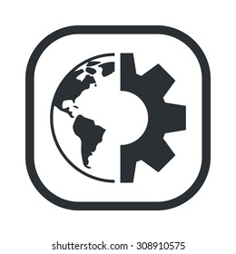 vector illustration of  seo modern icon