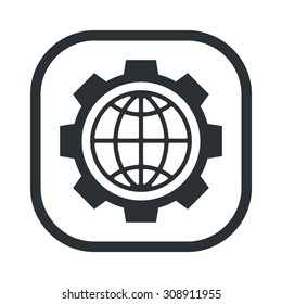 vector illustration of  seo modern icon