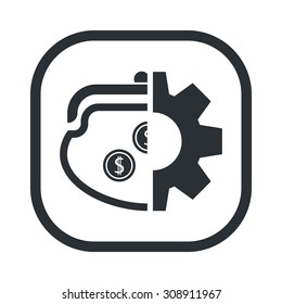 vector illustration of  seo modern icon