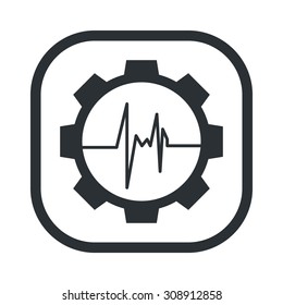 vector illustration of  seo modern icon
