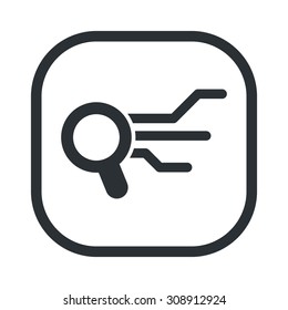 vector illustration of  seo modern icon