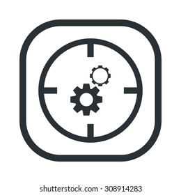 vector illustration of  seo modern icon