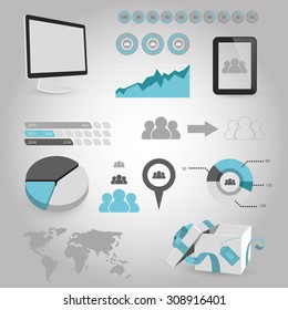 vector illustration of  seo modern icon