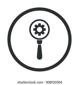 vector illustration of  seo modern icon
