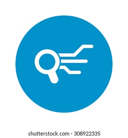 vector illustration of  seo modern icon