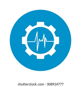 vector illustration of  seo modern icon