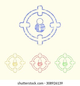 vector illustration of  seo modern icon