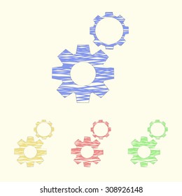 vector illustration of  seo modern icon