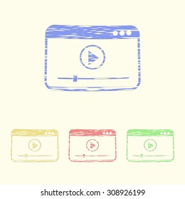 vector illustration of  seo modern icon