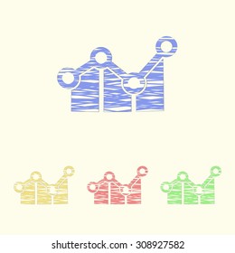 vector illustration of  seo modern icon