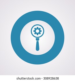 vector illustration of  seo modern icon