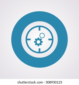 vector illustration of  seo modern icon