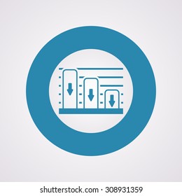 vector illustration of  seo modern icon