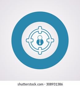 vector illustration of  seo modern icon