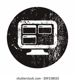 vector illustration of  seo modern icon