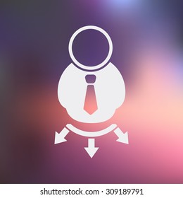 vector illustration of  seo modern icon