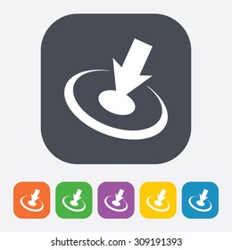 vector illustration of  seo modern icon